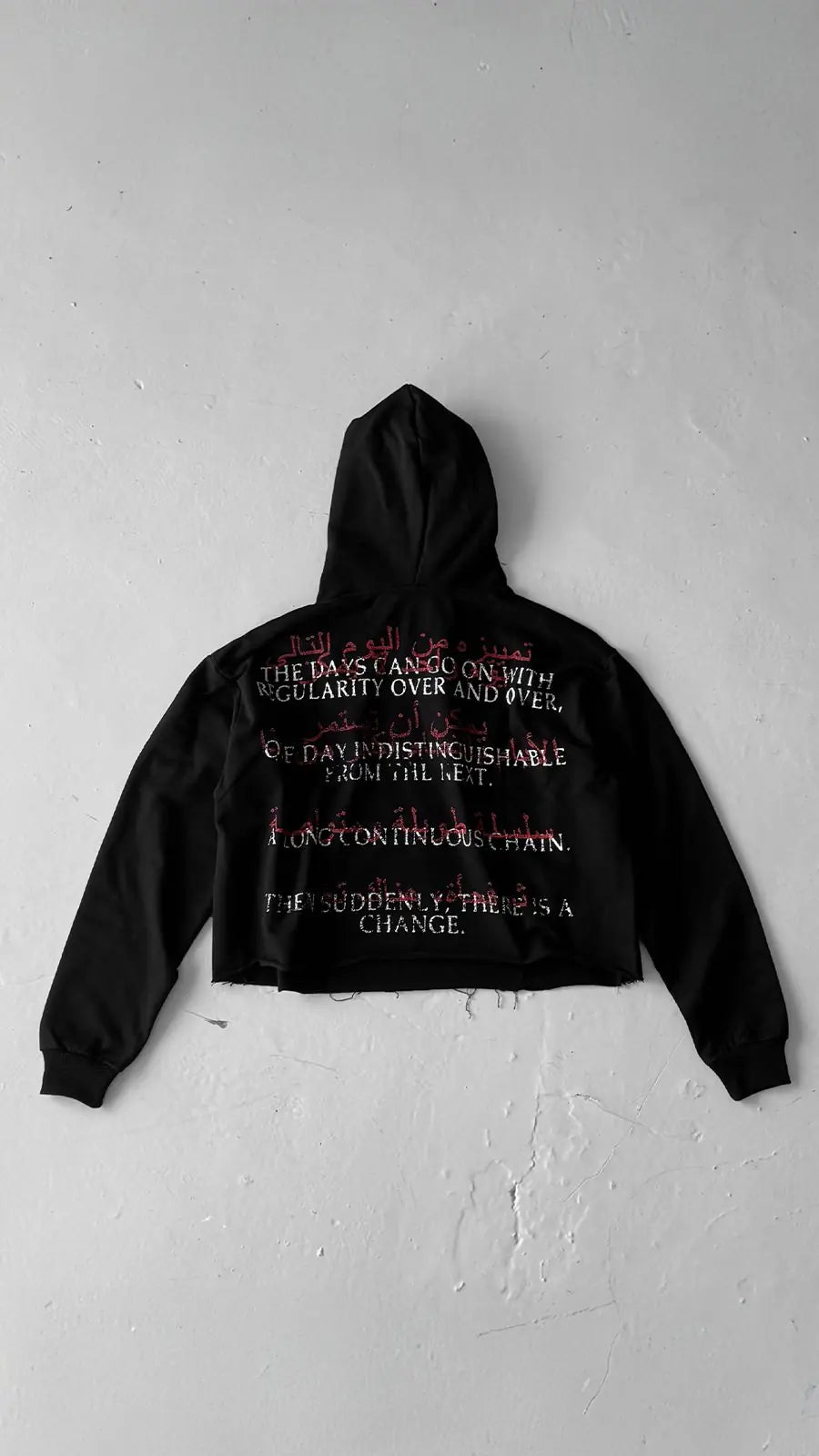 WOUNDED '' CHANGE '' HOODIE
