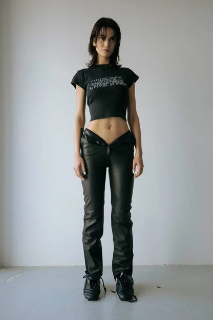 COORDINAT BABY TEE BLACK