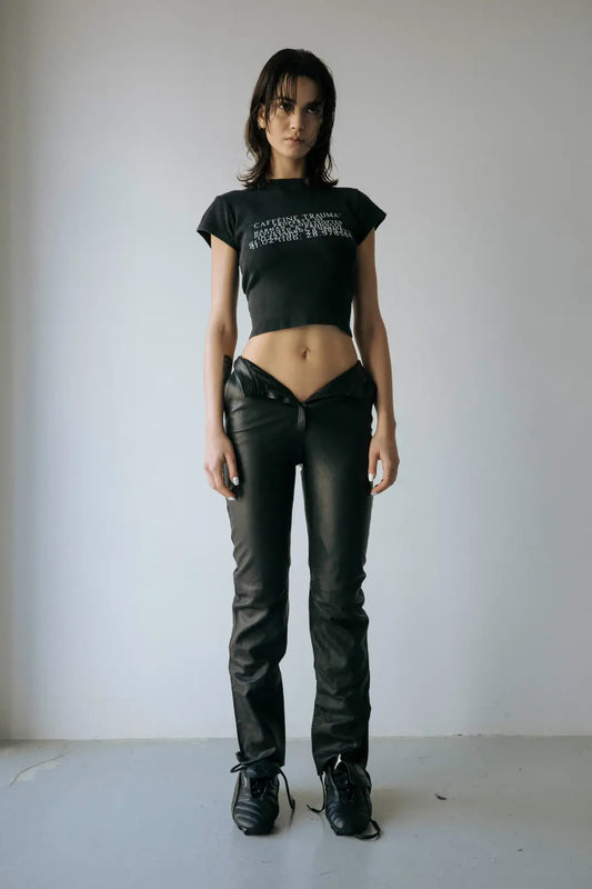 COORDINAT BABY TEE BLACK