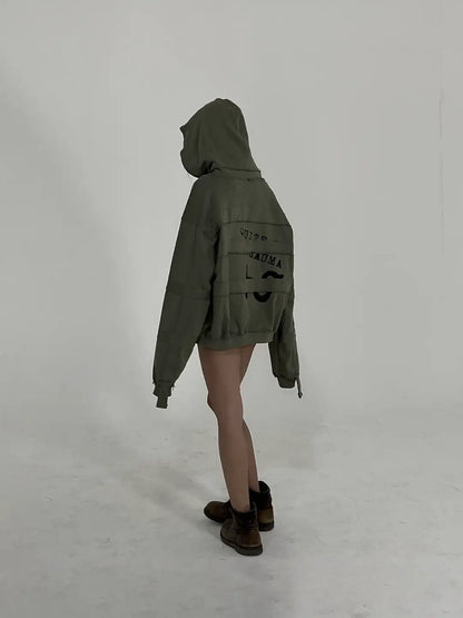 STRAIGHT JACKET HOODIE