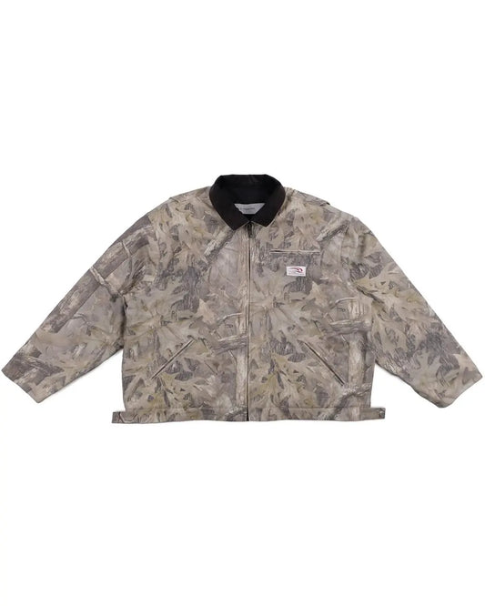 CAMO CANVAS WORK JACKET