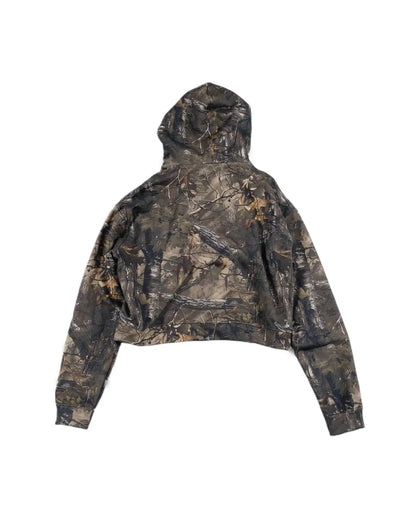 CAMO COLLEGE ZIP HOODIE