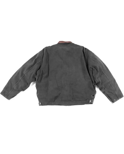 BLACK CANVAS WORK JACKET