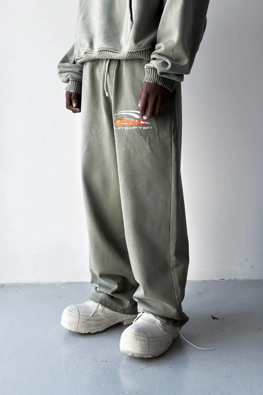 HÄRMAN QUITEOFTEN SWEATPANTS GREEN