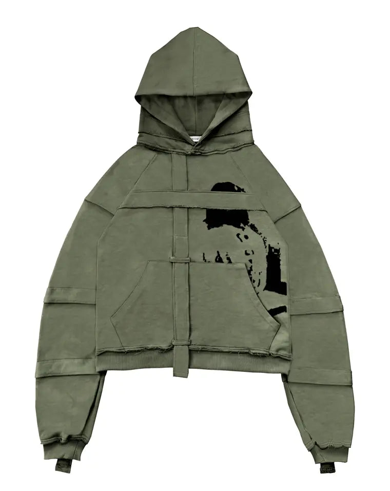 STRAIGHT JACKET HOODIE