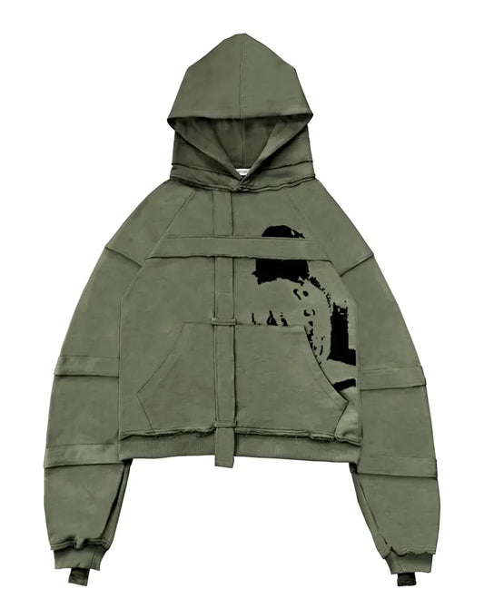 STRAIGHT JACKET HOODIE