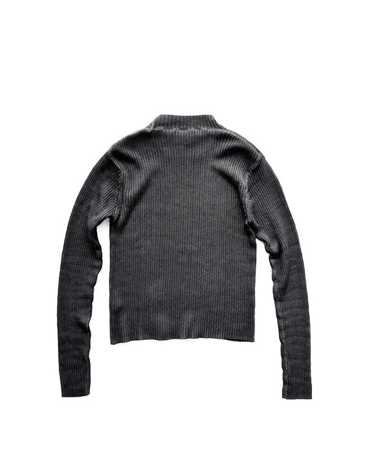 PRINTED TRAUMA STAR KNIT TOP