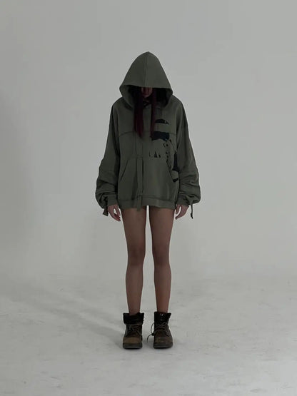STRAIGHT JACKET HOODIE