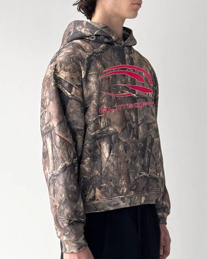CAMO SPORTS LOGO HOODIE