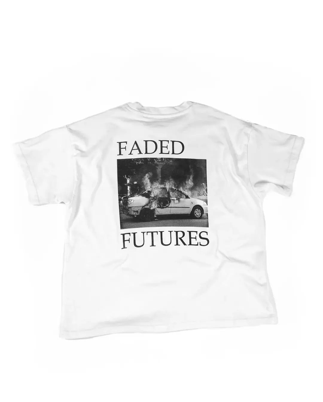FADED FUTURES TEE WHITE