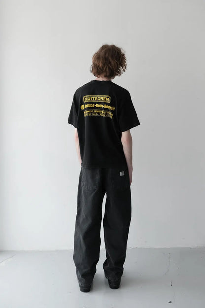 RECYCLE TEE BLACK