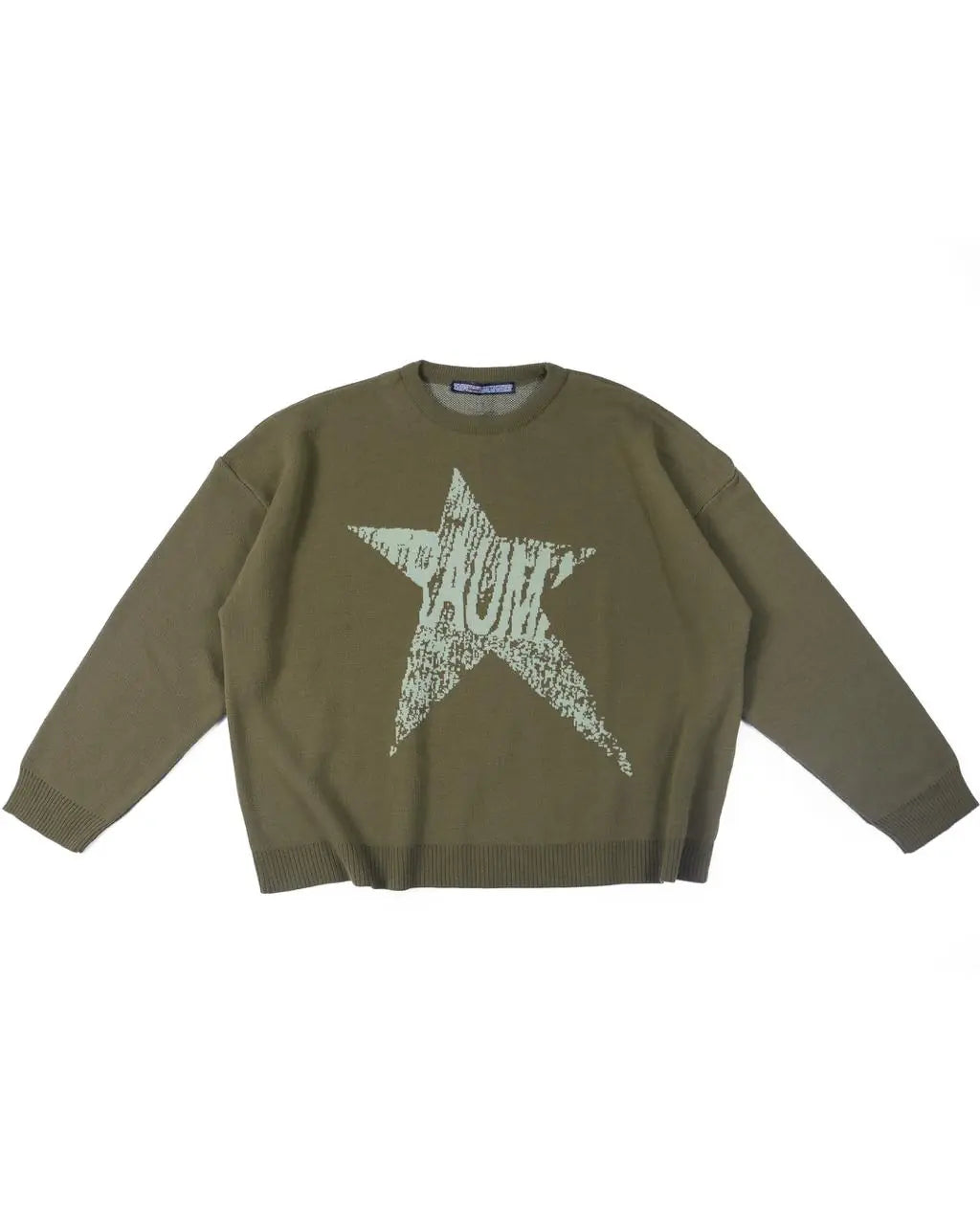 KHAKI TRAUMA STAR KNIT