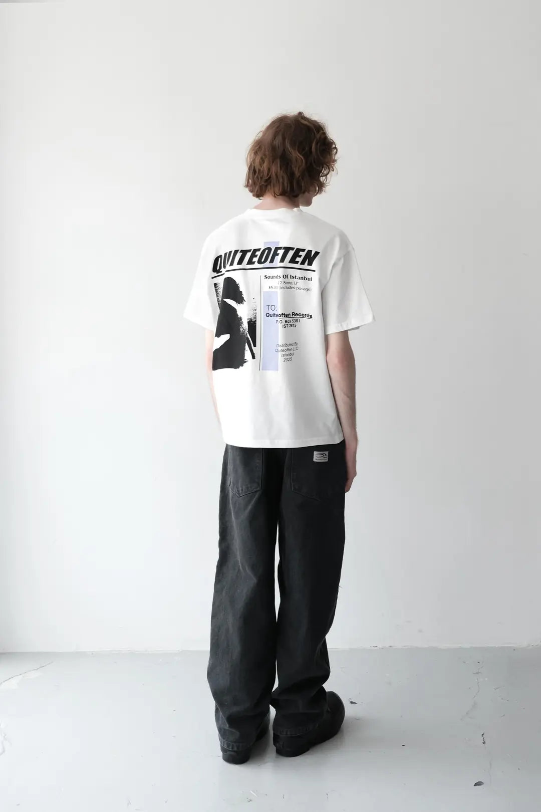 RECORDS TEE WHITE