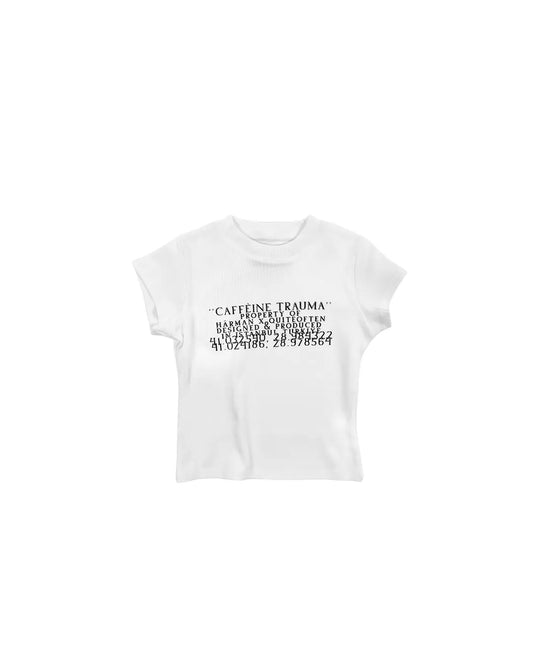 COORDINAT BABY TEE WHITE