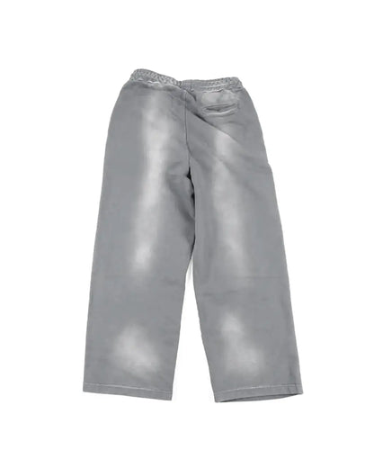 GREY FADED SWEATPANTS