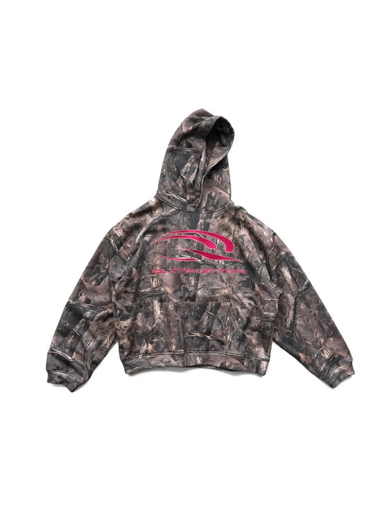 CAMO SPORTS LOGO HOODIE