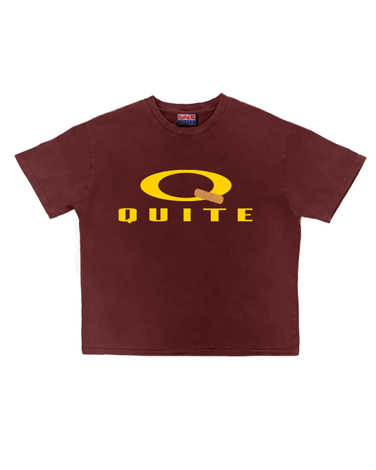 BURGUNDY BOOTLEG LOGO TEE