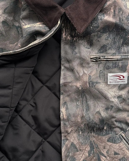 Camo Canvas Work Jacket