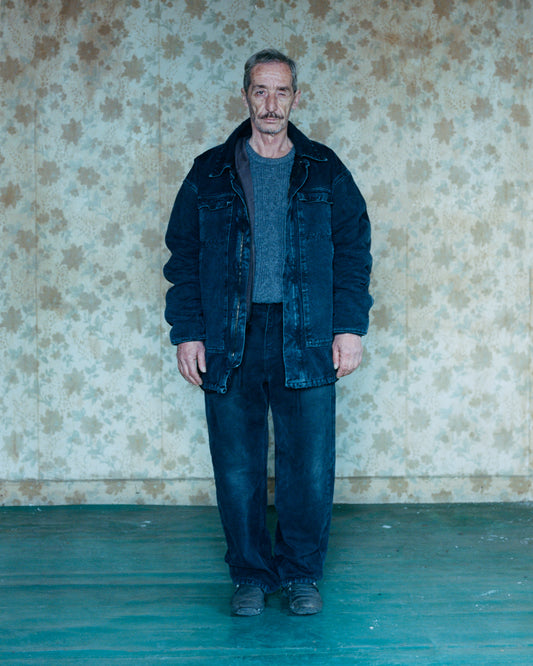 WASHED BLACK CHORE JACKET