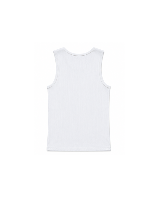 WHITE TANK TOP