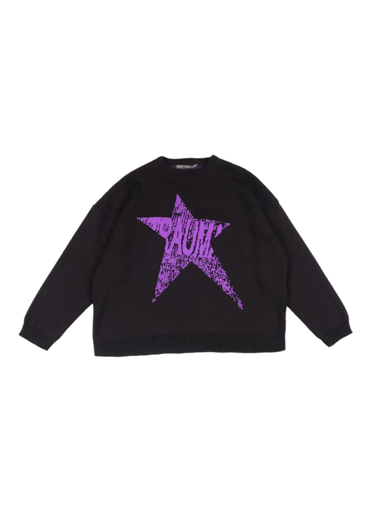 TRAUMA STAR KNIT PURPLE