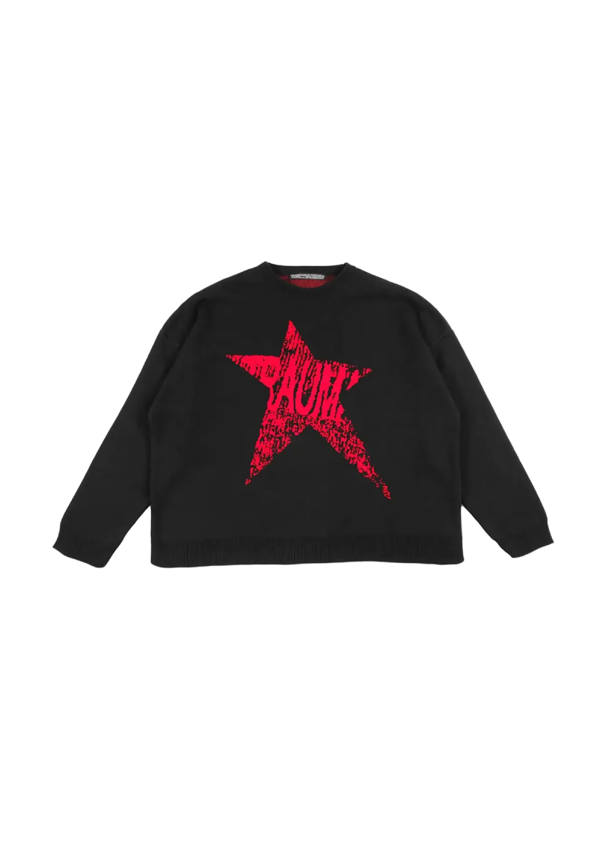 TRAUMA STAR KNIT RED